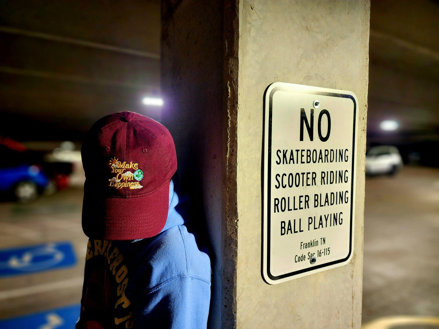 Above Club Embroidered Hat