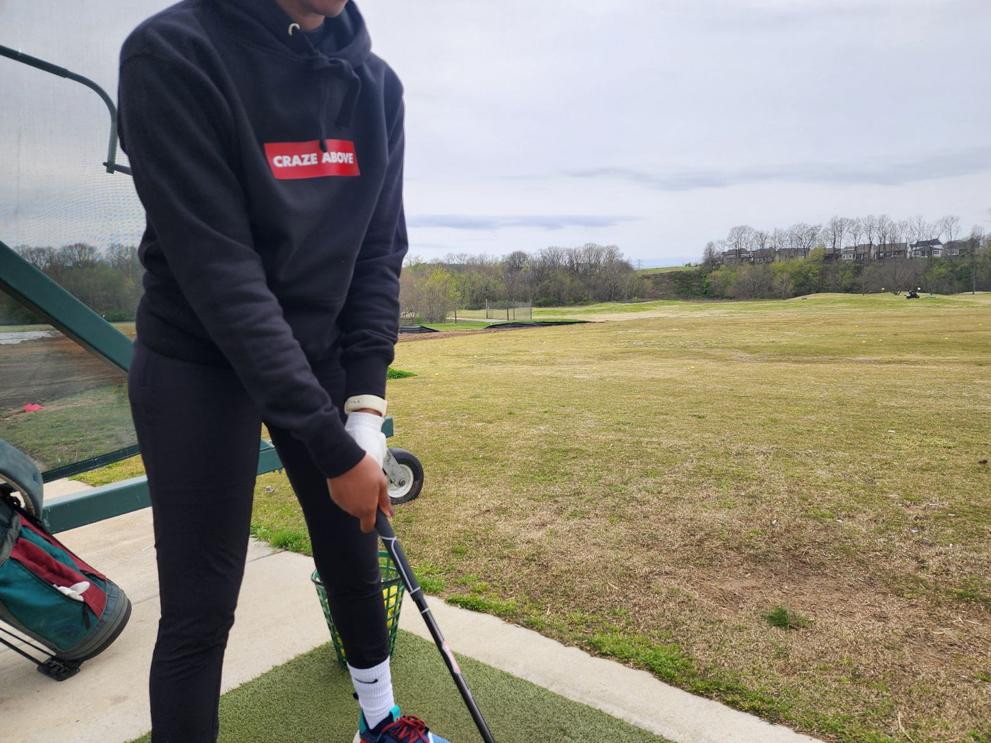 Craze Above Box Logo Hooded Sweatshirt