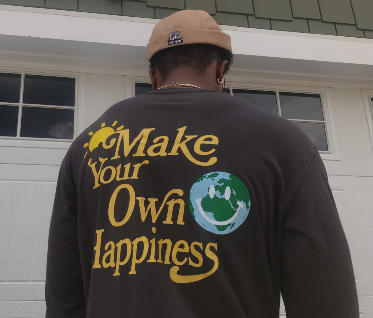 Craze Above Embroidered x No Brim Cap