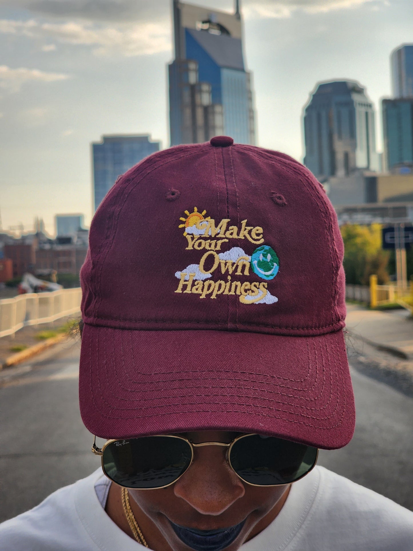 Above Club Embroidered Hat
