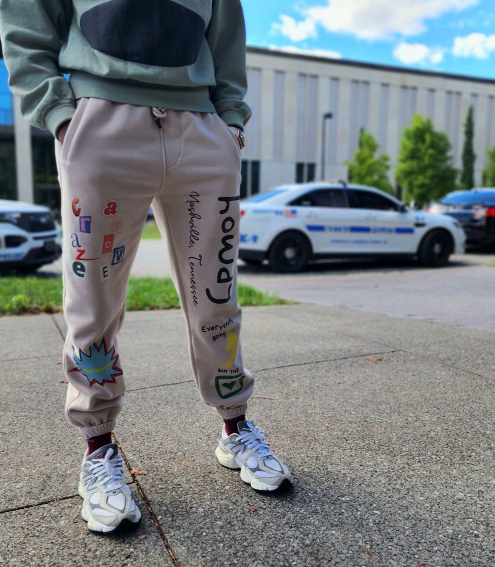 Craze Above "Brainstorm" Fleece Sweatpants