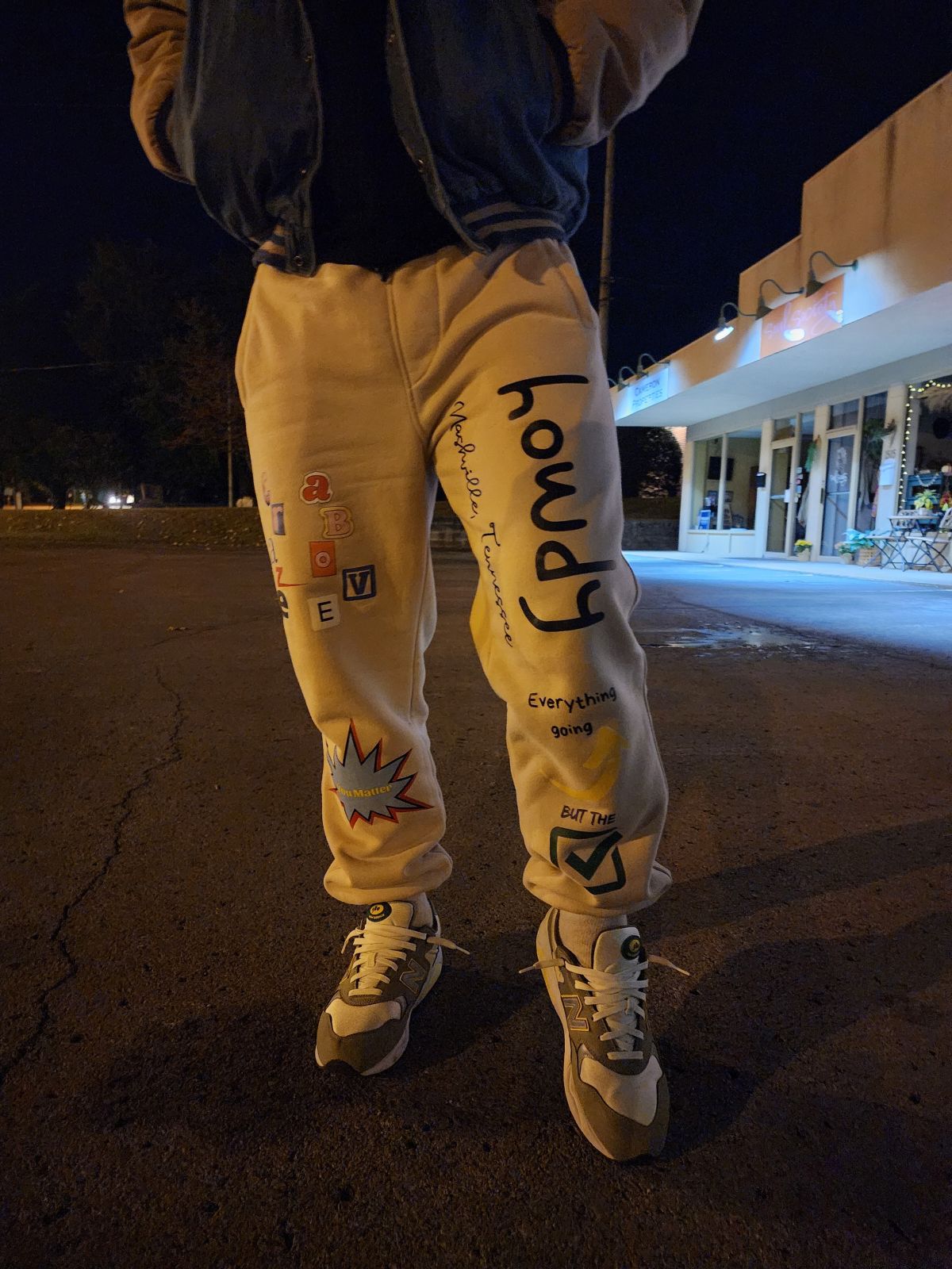 Craze Above "Brainstorm" Fleece Sweatpants
