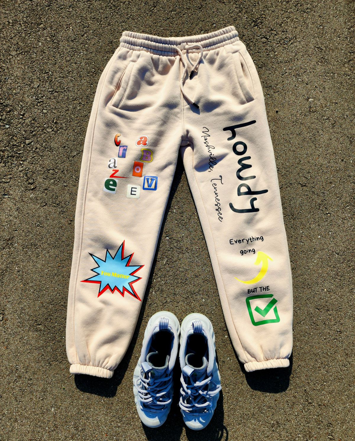 Craze Above "Brainstorm" Fleece Sweatpants