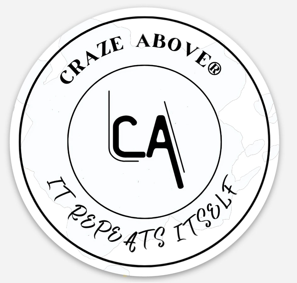 Craze Above x It Repeats Itself Vinyl Sticker